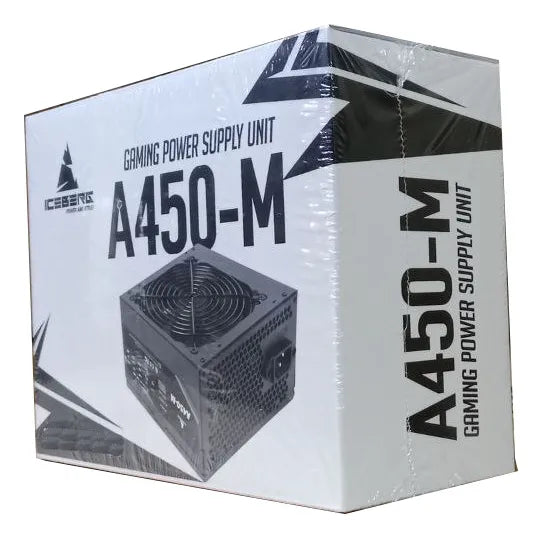 Fuente Poder Iceberg A450m 400w Reales Atx Caja Retail