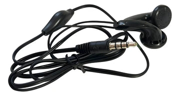 Fone De Ouvido In-ear Zte Zte Manos Libres Universal 3.5mm Negro Com Luz Negro