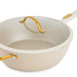 Sartén Thyme & Table Antiadherente 5 Cuartos Color Beige