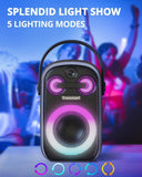 Tronsmart Altavoz Bluetooth Portátil Halo 100 Para Fiestas Color Negro