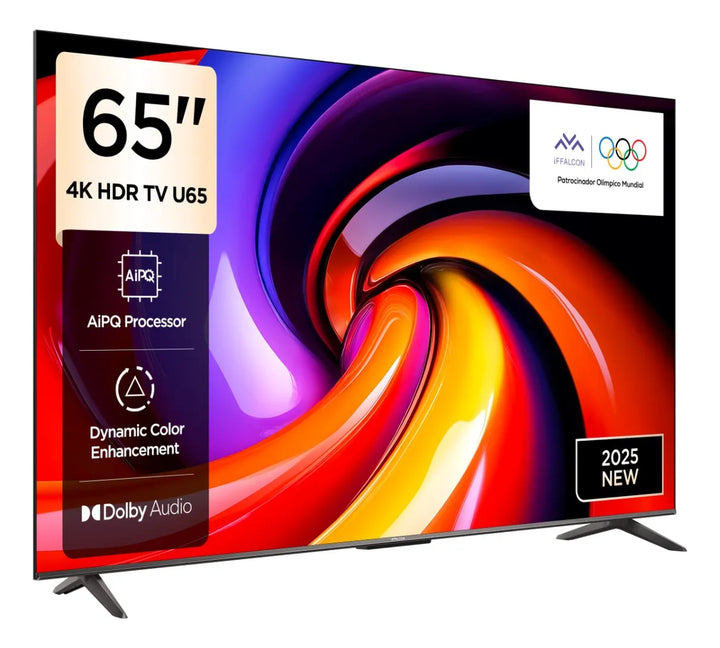 Televisor Iffalcon (by Tcl) 65u65 65 Pulgadas Led 4k Uhd Smart Tv Con Google Tv Y Control Por Voz