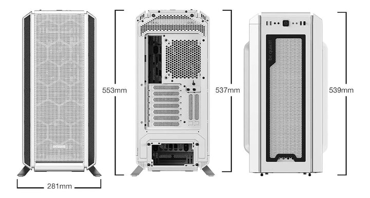 Caja Pc Be Quiet! Silent Base 802 Atx Vidrio Templado