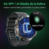 Cubot Smartwatch Reloj Inteligente X3 Bluetooth Llamada 1.73 Impermeable Negro