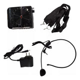 Parlante Portátil Micrófono Amplificador Bluetooth Radio Sd