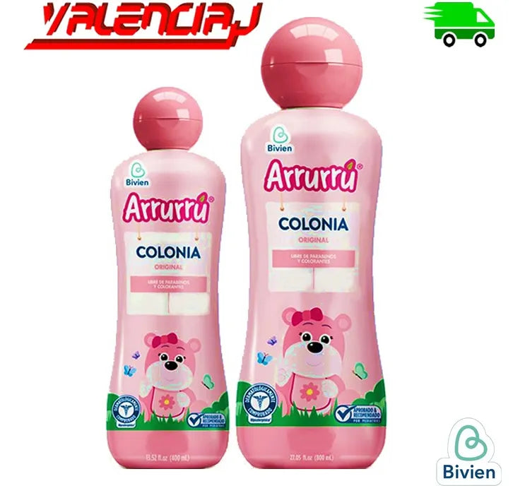 Colonia Bebe Arrurú Original 400+800ml Rosa