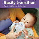 Vaso Entrenador Avent Tetero De Transición Bebe Color Transparente