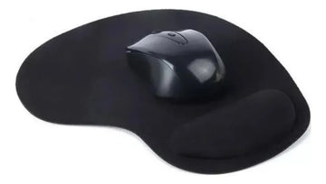 Pad Mouse Negro Con Soporte Gel