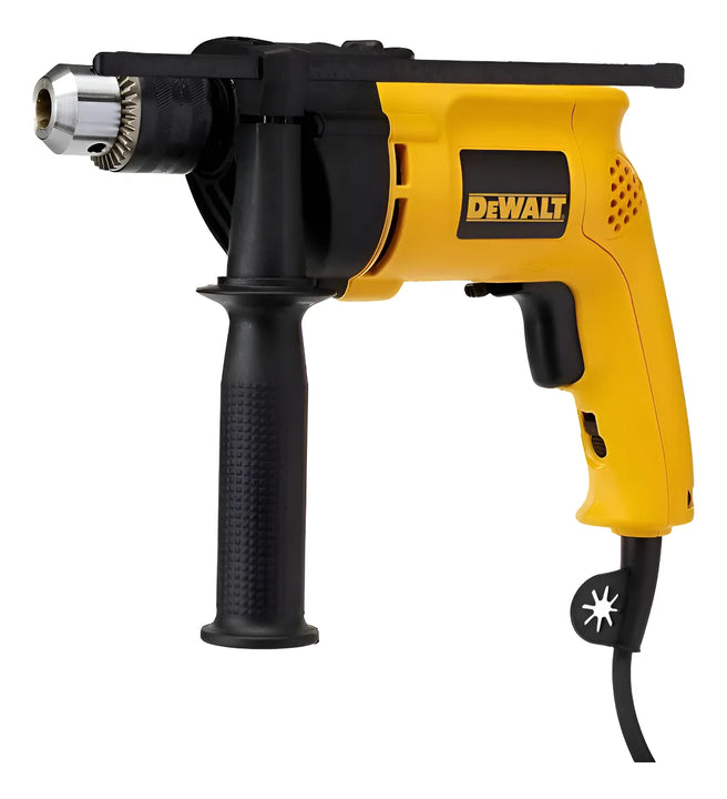 Taladro Percutor 1/2 Pulg Dewalt Dw508s-b3 - Amarillo - 50 Hz/60 Hz