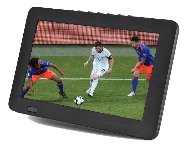Tv Digital Lcd Portatil 9 Pul. Tdt Bat. Recarg - Av In - Usb
