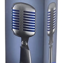 Micrófono Unidyne Shure Super 55 Color Cromado/Azul