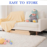 Parque Infantil De Madera Ultra Seguro Con Puerta