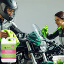 Lavado En Seco Moto Y Casco Ecológico Biodegradable Galaxy
