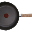 Sartén Profundo Imusa Natural Stone 24cm Con Tapa De Vidrio Color Gris