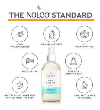 Noleo Gentle Baby Oil - Aceite Calmante Para Bebés Recién.