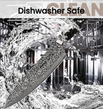 Juego De Cuchillos De Cocina 15 Piezas Acero Inoxidable Plateado