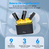 Micrófono inalámbrico de doble solapa Para Celular iphone lightning Versiones anteriores al Iphone 15