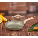 Sartén Imusa Terra De 24cm Verde Con Tapa De Vidrio
