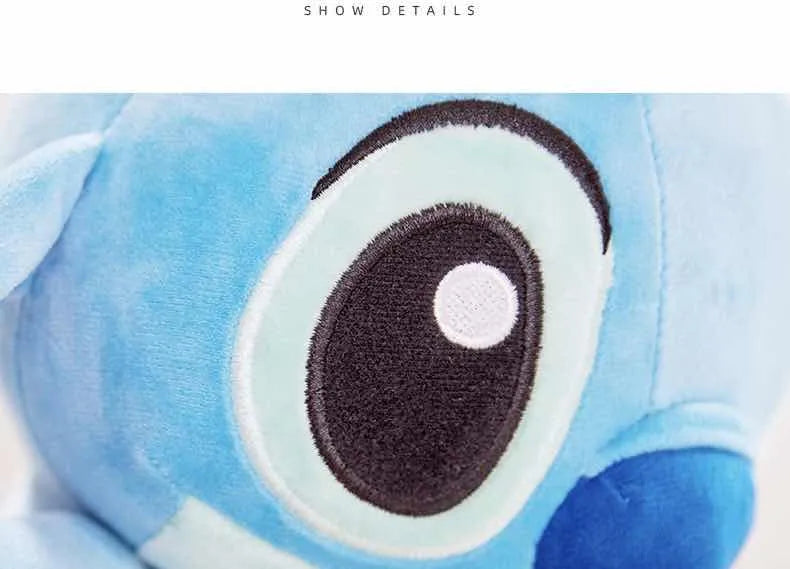 Peluche Stich Grande 25cm Antialérgico Perfumado Color Azul