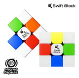 Cubo Mágico GAN 3x3x3 Swift Block Magnético Stickerless