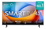 Televisor Hisense Smart 43 Fhd 43a4nv