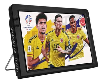 Tv Digital Portatil 12 Pul. Tdt Bat. Recarg - Hdmi - Usb