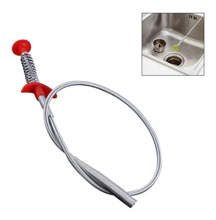 Sonda Destapa Cañería 85cm Lavamanos, Baños, Tinas, Duchas