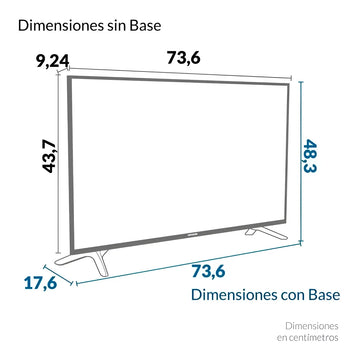 Televisor Challenger 32 Pulgadas Estandar Hd Led