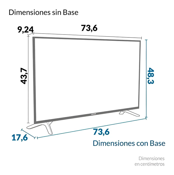 Televisor Challenger 32 Pulgadas Estandar Hd Led