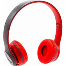 Fone de ouvido over-ear 5.0+EDR P47 rojo
