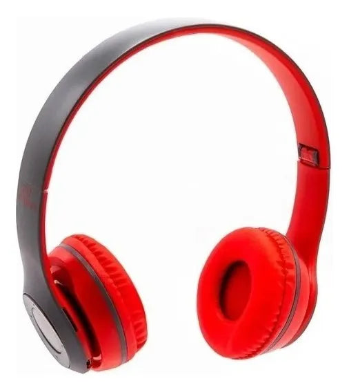 Fone de ouvido over-ear 5.0+EDR P47 rojo