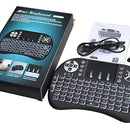 Mini teclado de control Wifi con panel táctil LED