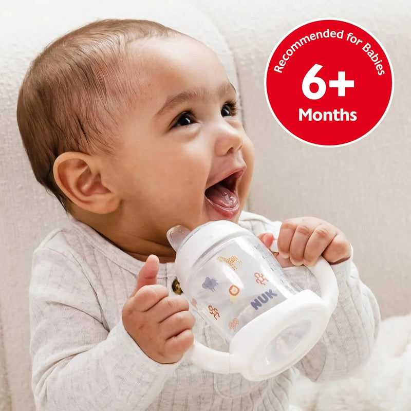 Vaso Nuk Entrenador 5 Onzas * Frutas / Boquilla Blanda Blanco