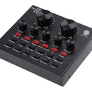 Mini Mezclador Audio En Vivo, Tarjeta De Sonido Externa Usb