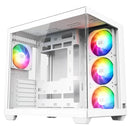Chasis Xyz Tesseract X 7. Fan Argb Blanca Blanco
