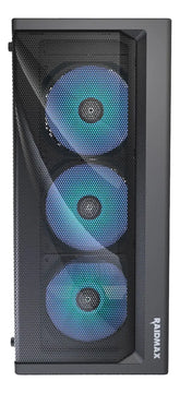 Gabinete Gamer Raidmax Meshian X922 4x Fan Argb Negro
