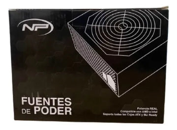 Fuente De Poder Real 500w Negro