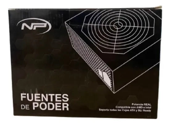 Fuente De Poder Real 500w Negro