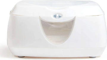 Munchkin Warm Glow Calentador de Toallitas Húmedas | Modelo 10049 | Luz nocturna con autoapagado 10 min | Capacidad 100 toallitas | Calentamiento arriba | Bajo voltaje | Ventana nivel | Libre de BPA