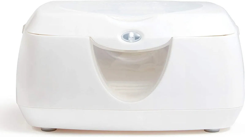 Munchkin Warm Glow Calentador de Toallitas Húmedas | Modelo 10049 | Luz nocturna con autoapagado 10 min | Capacidad 100 toallitas | Calentamiento arriba | Bajo voltaje | Ventana nivel | Libre de BPA