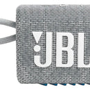 Altavoz Portátil Jbl Go 3 Eco Bluetooth Impermeable, 5 Horas Color Gris