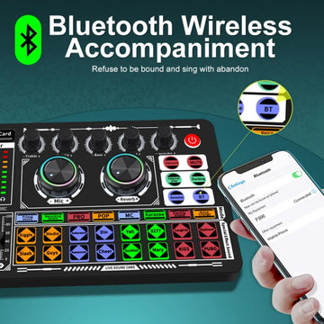Kit Podcast Bm800 F999 Micrófono Condensador+tarjeta Sonido