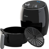 Oster® Freidora De Aire Manual, Capacidad 3.8l Antiadherente Color Negro 127