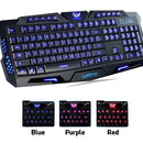 Teclado Usb Brobotix 420028 Ergonómico Iluminación Rgb /v