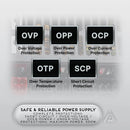 Fuente De Poder 500w Apevia Itx Modular Para Pc