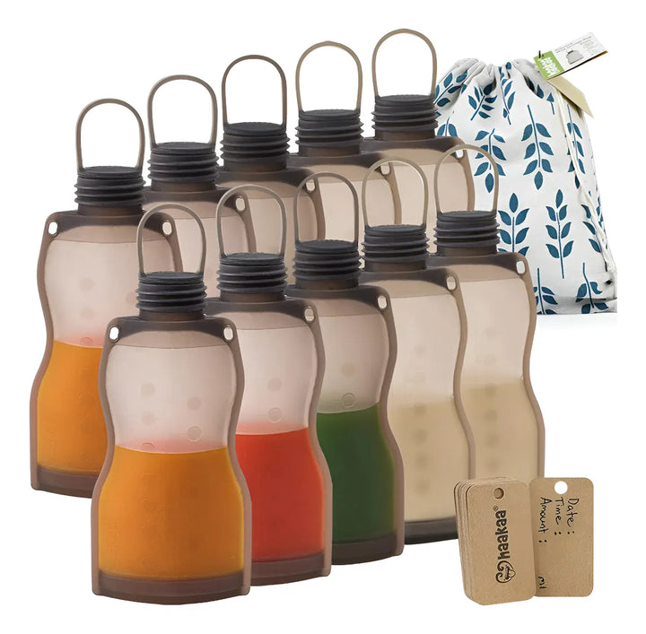 Bolsas De Silicona Ultra Silenciosas Y Reutilizables