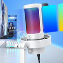 Micrófono Gamer Fifine Ampligame Modelo A8 Usb Blanco