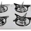 Estufa Empotrar Acero Inoxidable 61*51 Cm Gas Natural 5463 Gris