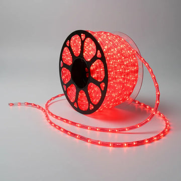 Manguera Led 3 Vias Luces Navideñas X 4mt Rojo