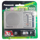 Radio Am/fm Panasonic Rf-p150d Color Plateado N/a