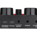 Mini Mezclador Audio En Vivo, Tarjeta De Sonido Externa Usb